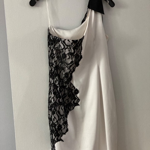 Max & Cleo One Shoulder Ruffle Cocktail Dress - Picture 3 of 6